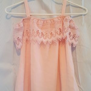 Childrens m(10/12) Scooter Brown blouse